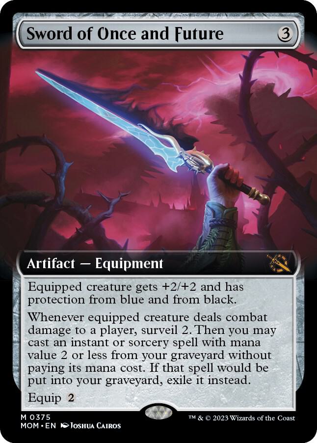 Sword of Once and Future 375 (March of the Machine)  - Extended Art Foil | Good Games Adelaide SA
