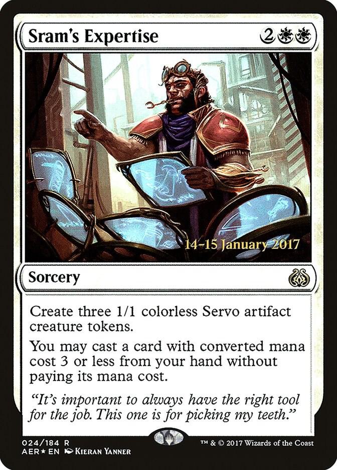Srams Expertise 24 (Prerelease Cards)  - Foil | Good Games Adelaide SA