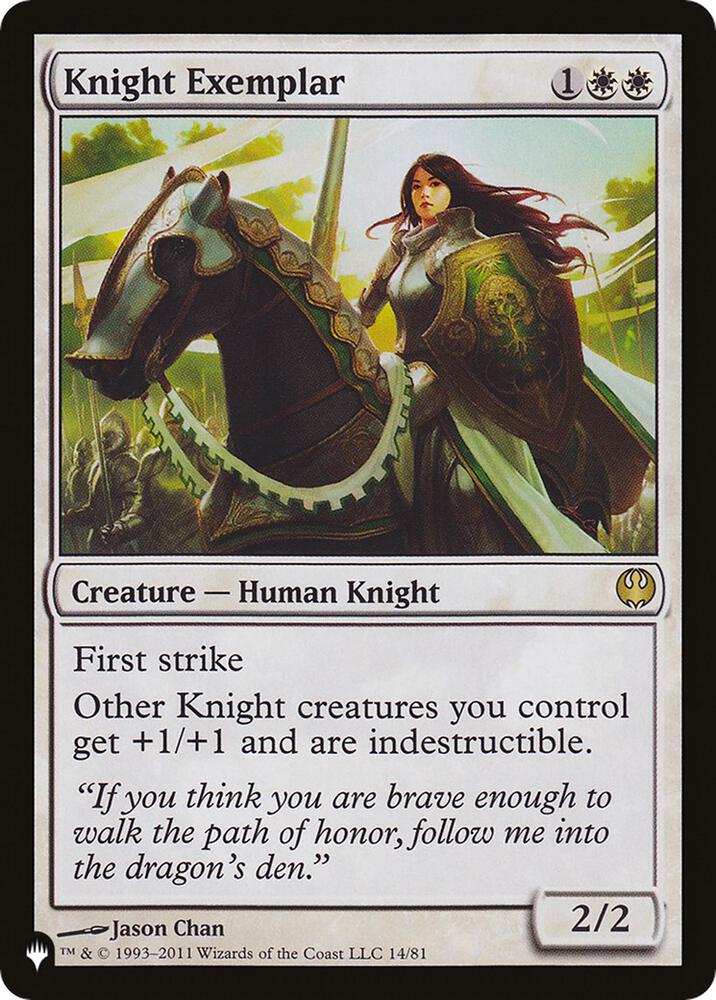 Knight Exemplar 14/81 (The List Reprints)  | Good Games Adelaide SA