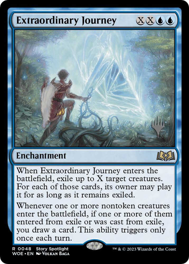 Extraordinary Journey 48 (Promo Pack: Wilds of Eldraine)  - Foil | Good Games Adelaide SA