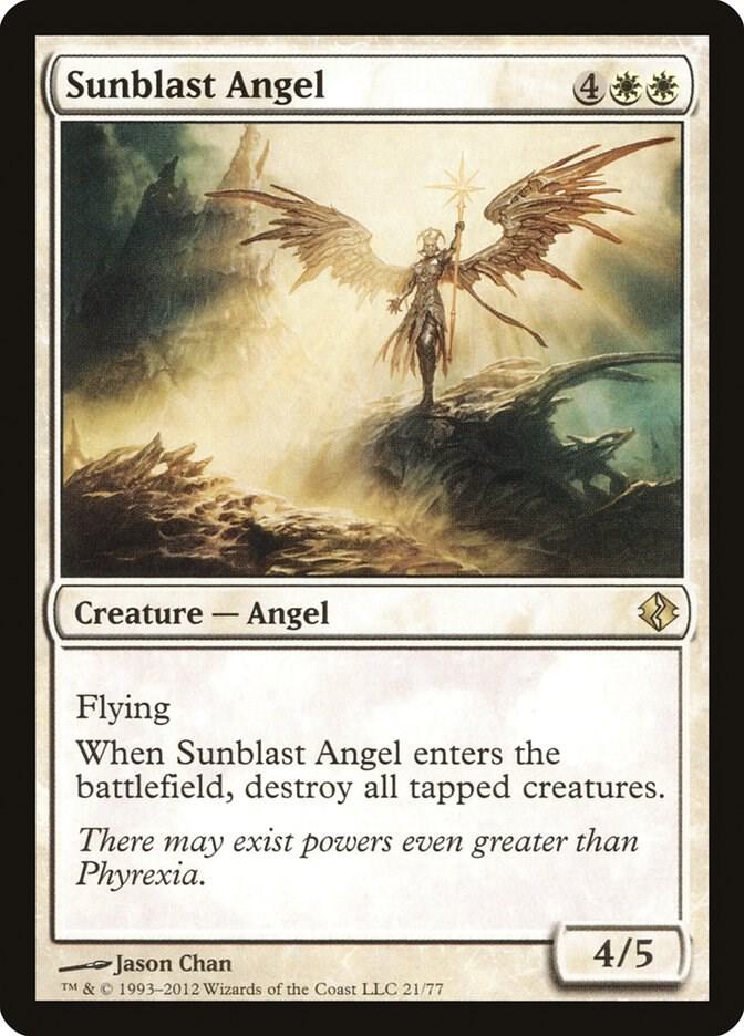Sunblast Angel 21 (Duel Decks: Venser vs. Koth)  | Good Games Adelaide SA