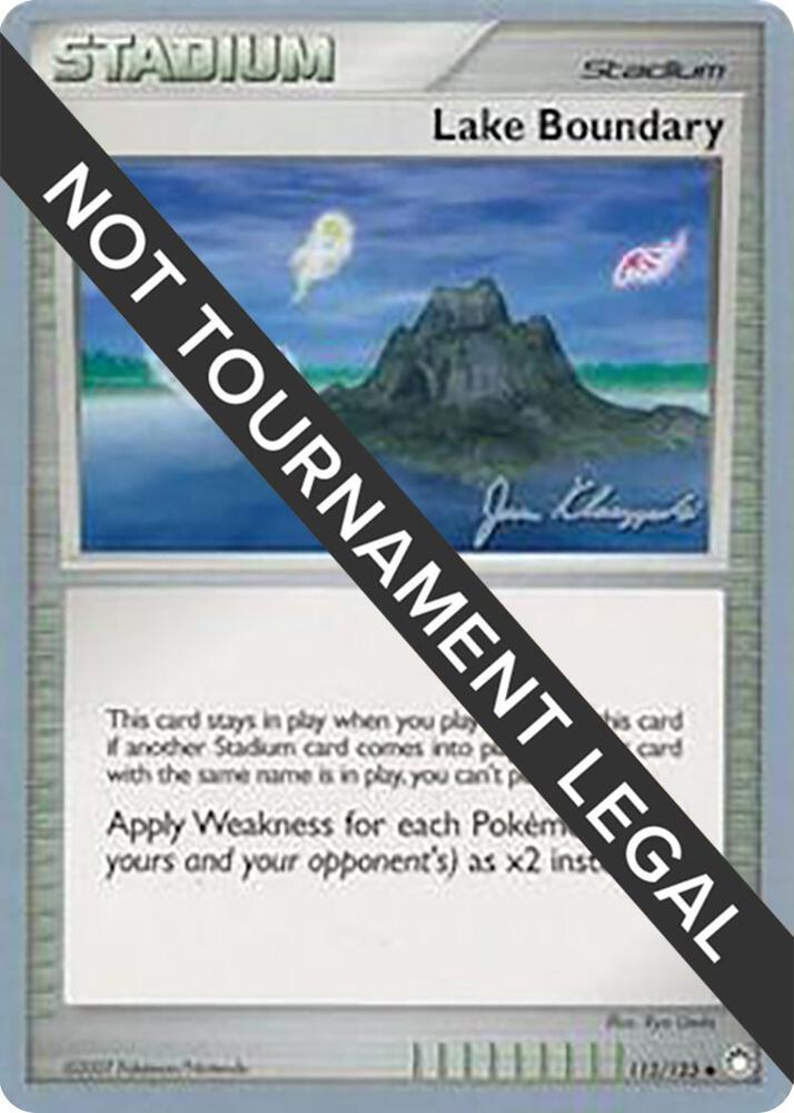 Lake Boundary 2008 Jason Klaczynski 112/123 (World Championship Decks)  | Good Games Adelaide SA