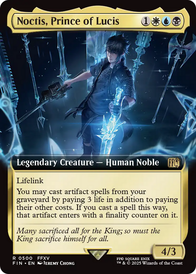 Noctis, Prince of Lucis (Extended Art) [FINAL FANTASY] | Good Games Adelaide SA