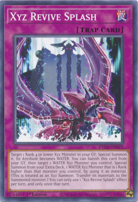 Xyz Revive Splash [ETCO-EN075] Common | Good Games Adelaide SA