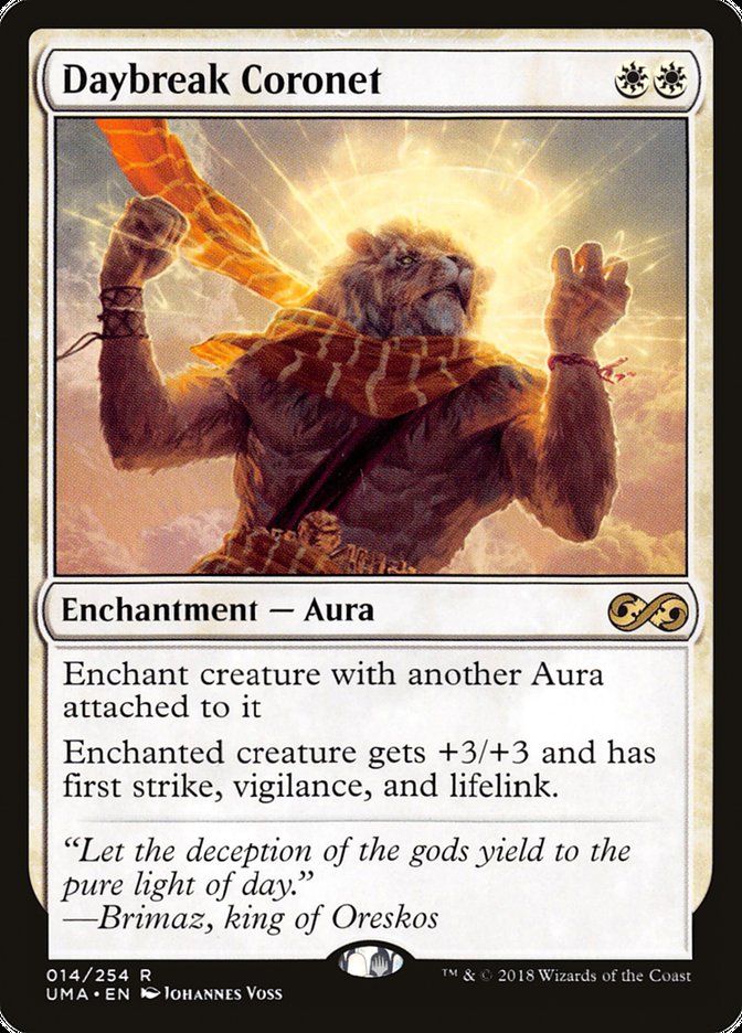 Daybreak Coronet 14 (Ultimate Masters)  - Foil | Good Games Adelaide SA