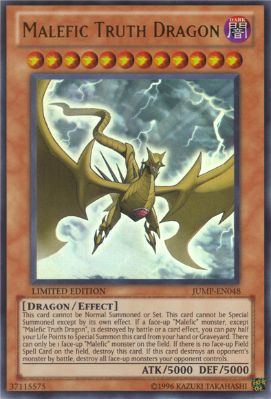 Malefic Truth Dragon [JUMP-EN048] Ultra Rare | Good Games Adelaide SA