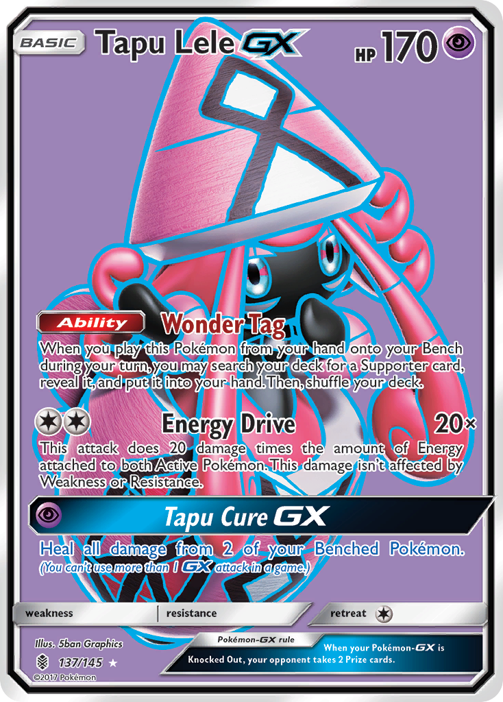 Tapu Lele GX (137/145) [Sun & Moon: Guardians Rising] | Good Games Adelaide SA
