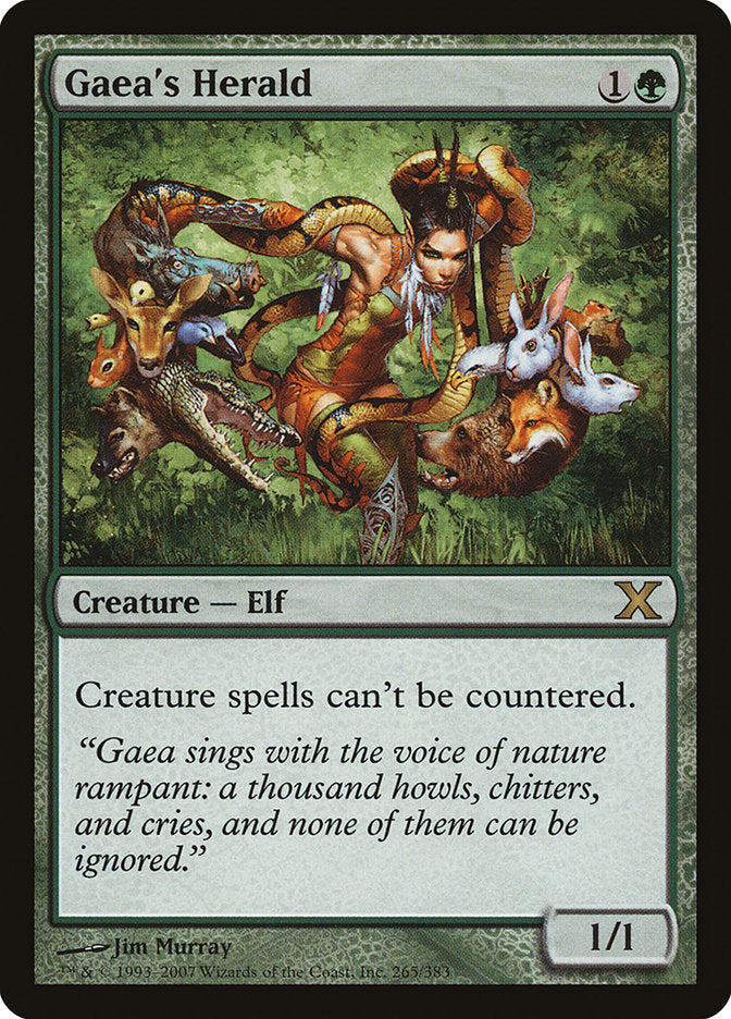 Gaea's Herald 265 (10th Edition)  - Foil | Good Games Adelaide SA