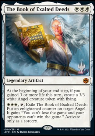 The Book of Exalted Deeds (Promo Pack) [Dungeons & Dragons: Adventures in the Forgotten Realms Promos] | Good Games Adelaide SA