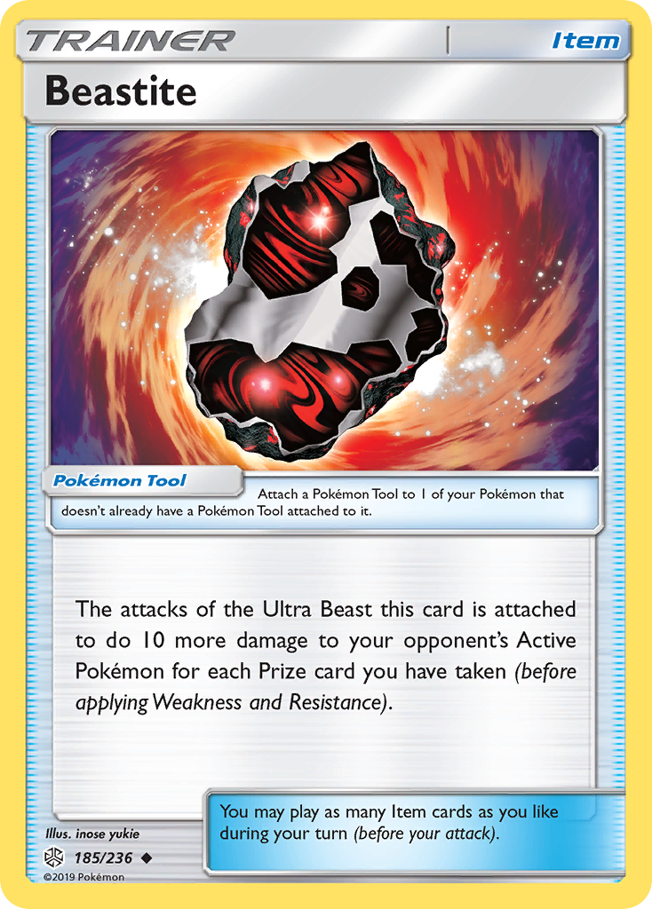 Beastite (185/236) [Sun & Moon: Cosmic Eclipse] | Good Games Adelaide SA