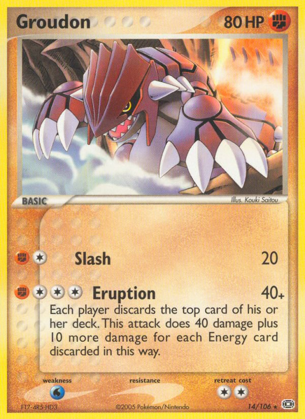 Groudon (14/106) [EX: Emerald] | Good Games Adelaide SA
