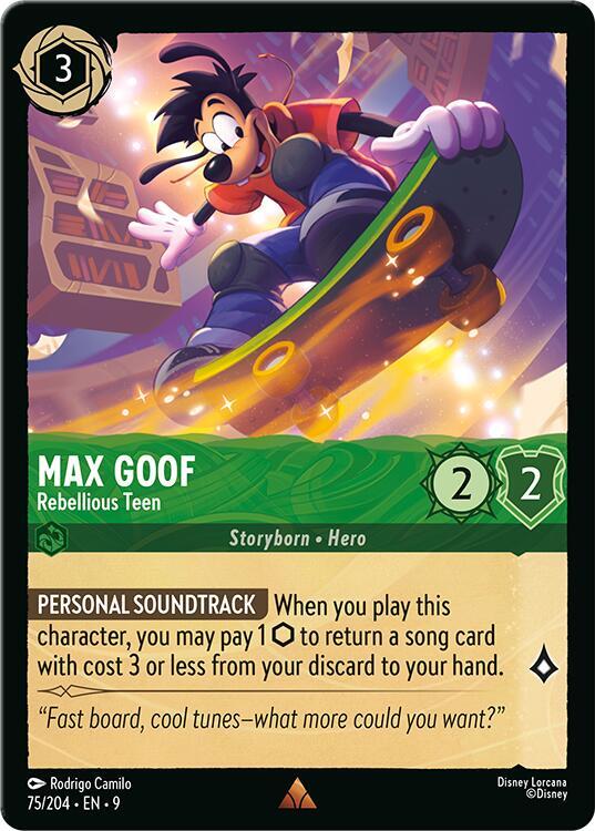 Max Goof Rebellious Teen 75/204 (Fabled)  | Good Games Adelaide SA