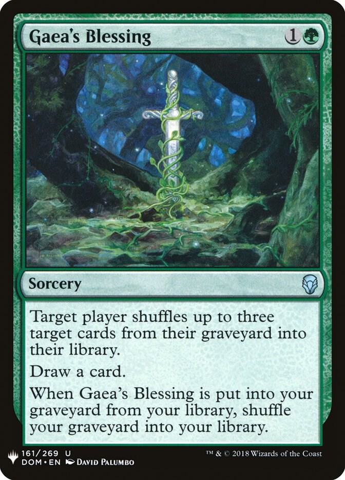 Gaeas Blessing 161 (The List Reprints)  | Good Games Adelaide SA