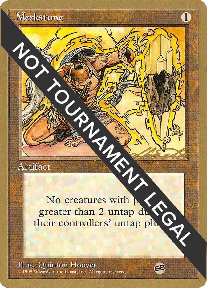 Meekstone 1996 Leon Lindback 4ED SB  (World Championship Decks)  | Good Games Adelaide SA