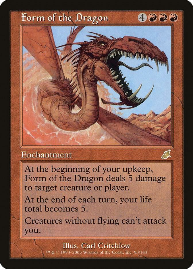 Form of the Dragon 93 (Scourge)  - Foil | Good Games Adelaide SA