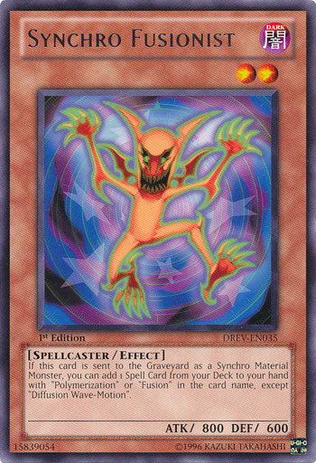 Synchro Fusionist [DREV-EN035] Rare | Good Games Adelaide SA