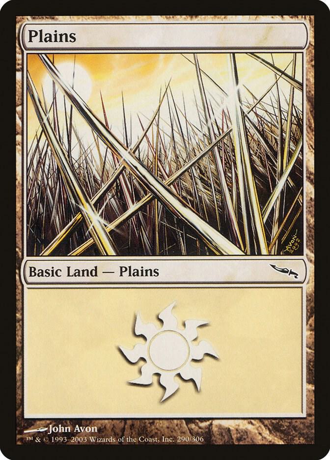 Plains 290 (Mirrodin)  - Foil | Good Games Adelaide SA