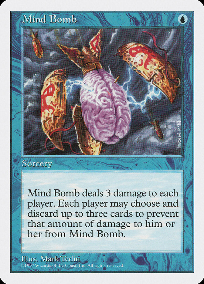 Mind Bomb 105/455 (Fifth Edition)  | Good Games Adelaide SA