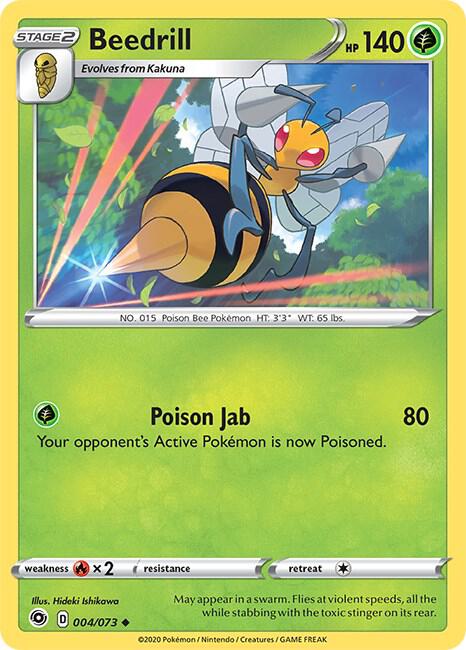 Beedrill 04/73 (Champion's Path)  | Good Games Adelaide SA