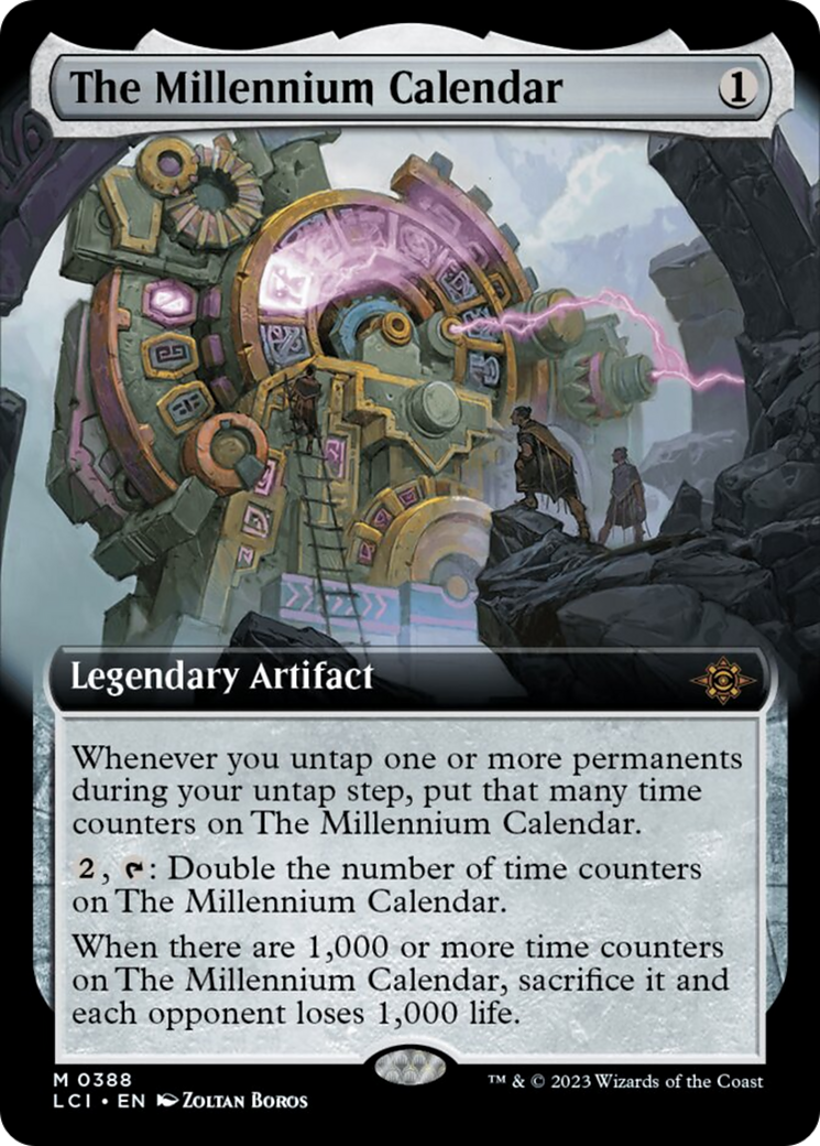 The Millennium Calendar (Extended Art) [The Lost Caverns of Ixalan] | Good Games Adelaide SA