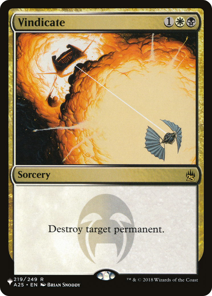 Vindicate [The List Reprints] | Good Games Adelaide SA