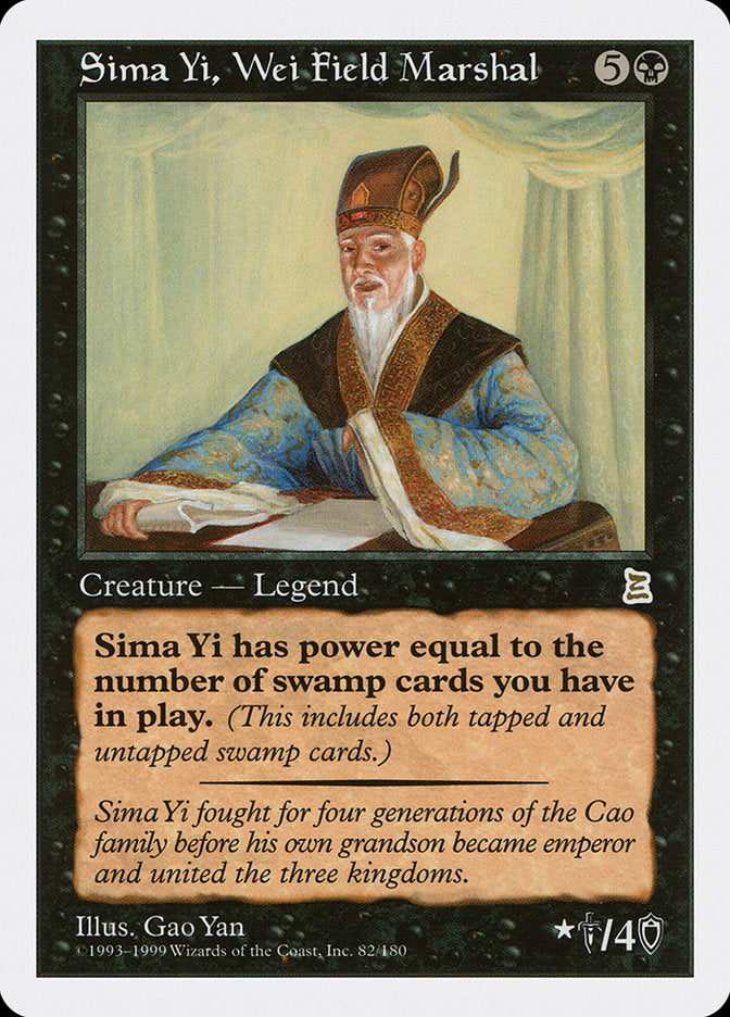 Sima Yi, Wei Field Marshal 82 (Portal Three Kingdoms)  | Good Games Adelaide SA
