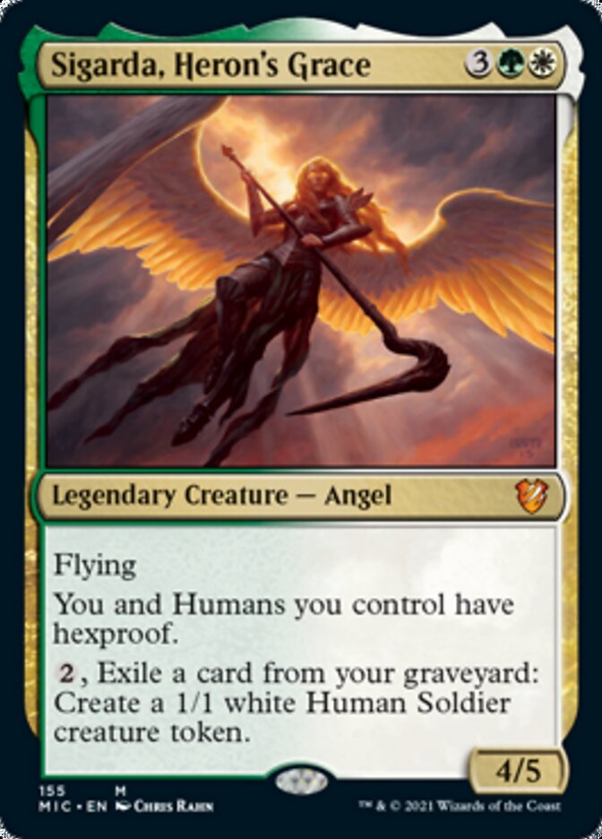 Sigarda, Heron's Grace [Innistrad: Midnight Hunt Commander] | Good Games Adelaide SA