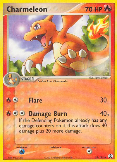 Charmeleon (31/112) [EX: FireRed & LeafGreen] | Good Games Adelaide SA