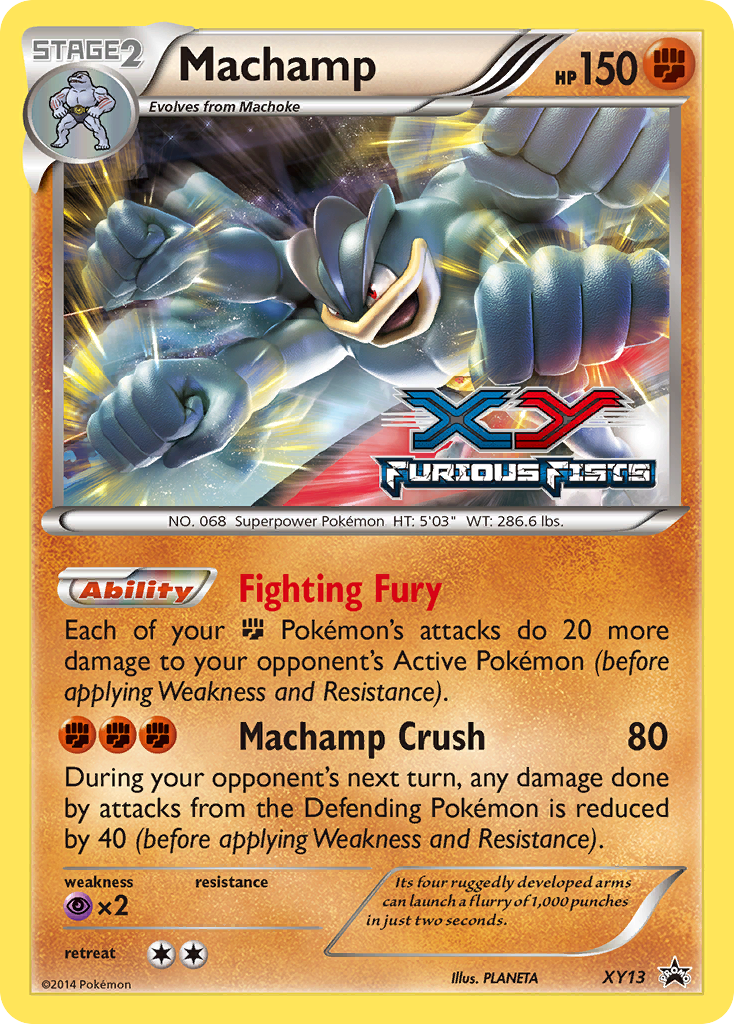Machamp (XY13) [XY: Black Star Promos] | Good Games Adelaide SA