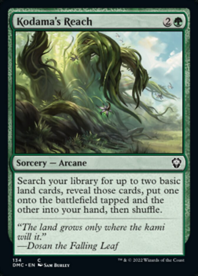 Kodama's Reach [Dominaria United Commander] | Good Games Adelaide SA