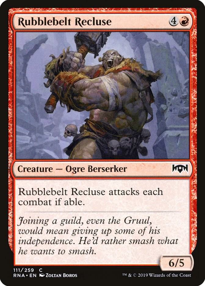 Rubblebelt Recluse 111 (Ravnica Allegiance)  - Foil | Good Games Adelaide SA