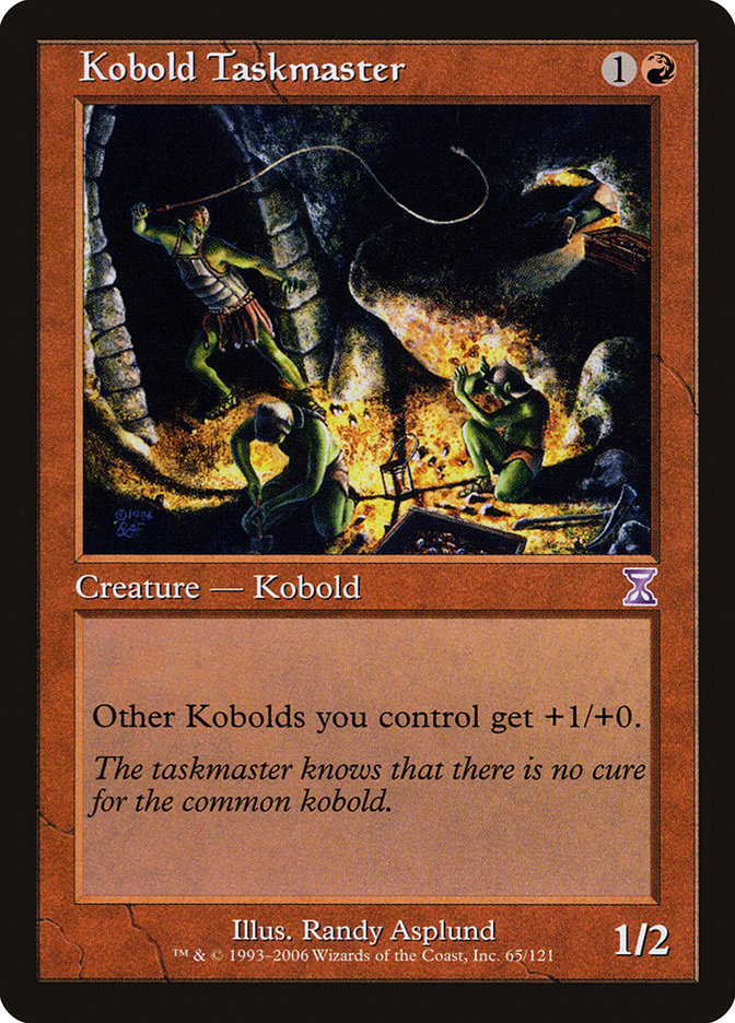 Kobold Taskmaster [Time Spiral Timeshifted] | Good Games Adelaide SA