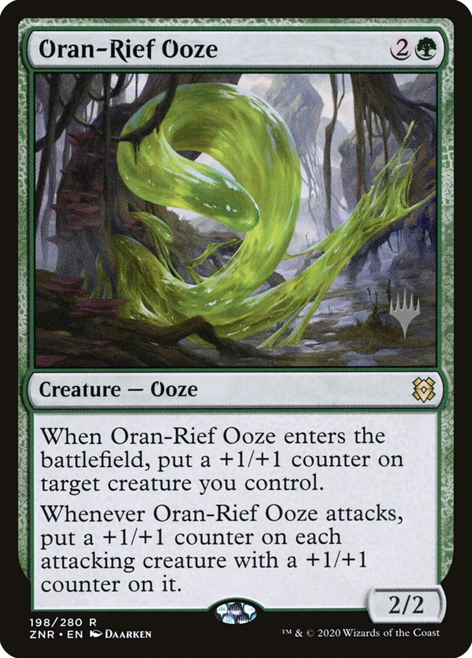 Oran-Rief Ooze (Promo Pack) [Zendikar Rising Promos] | Good Games Adelaide SA