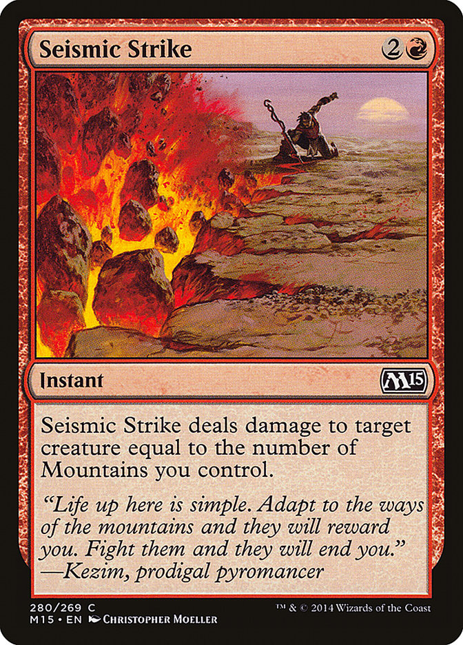 Seismic Strike 280 (Magic 2015 (M15))  | Good Games Adelaide SA