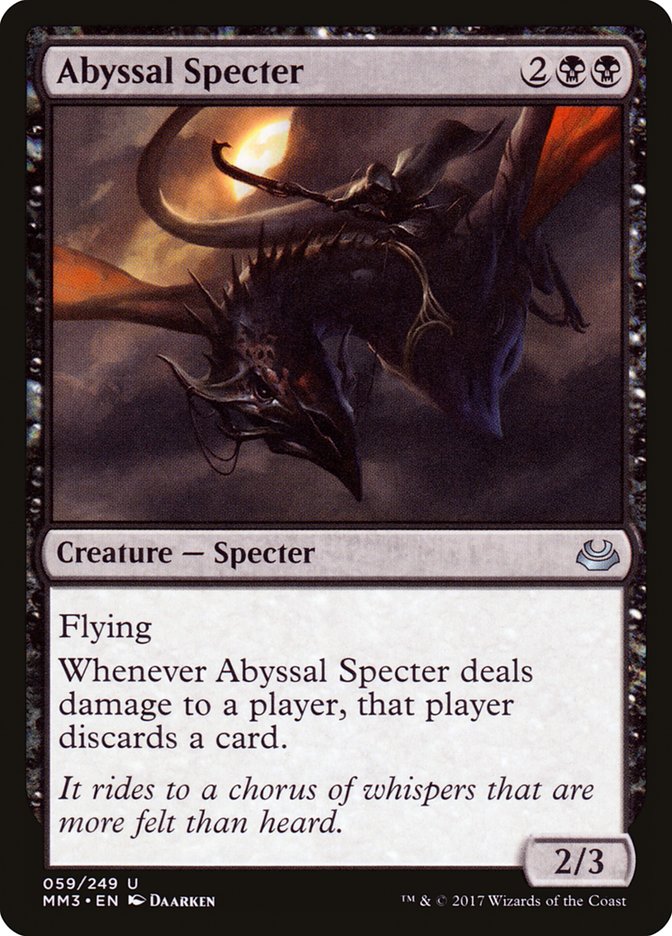 Abyssal Specter 59 (Modern Masters 2017)  | Good Games Adelaide SA