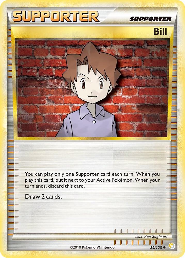 Bill 89/123 (HeartGold SoulSilver)  | Good Games Adelaide SA