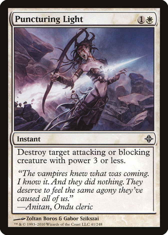 Puncturing Light [Rise of the Eldrazi] | Good Games Adelaide SA
