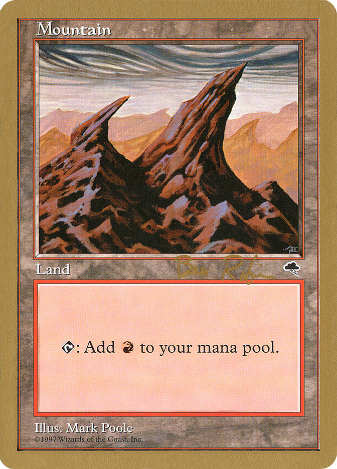 Mountain (br344) (Ben Rubin) [World Championship Decks 1998] | Good Games Adelaide SA