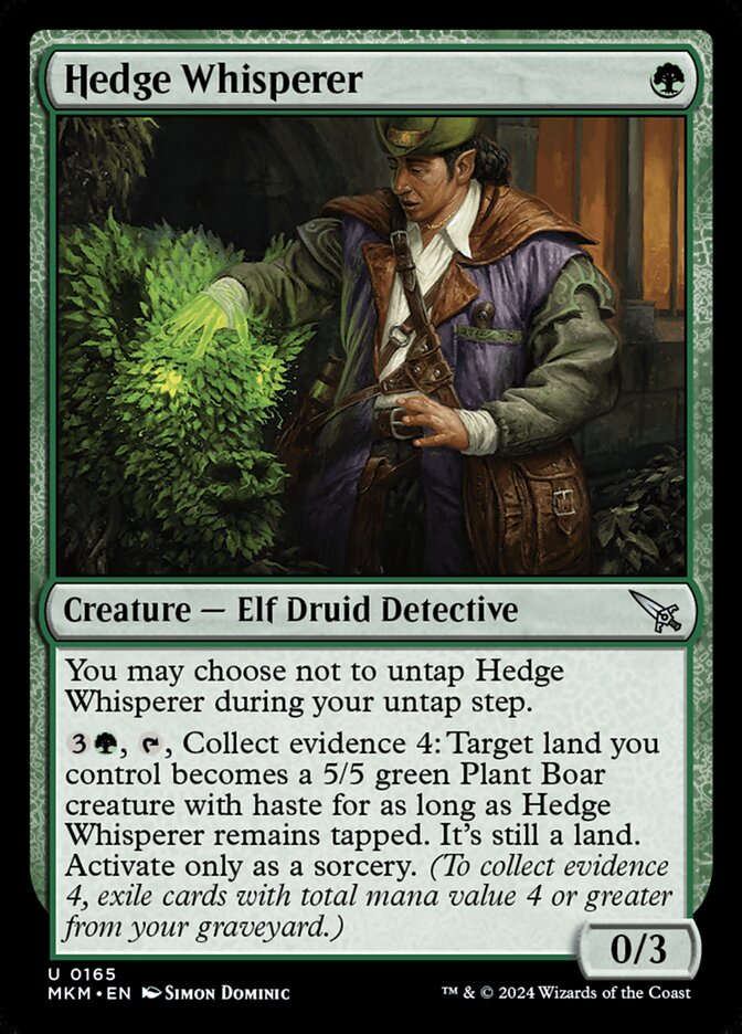 Hedge Whisperer 165 (Murders at Karlov Manor)  | Good Games Adelaide SA
