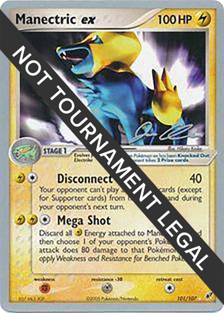 Manectric ex 2006 Jason Klaczynski 101/107 (World Championship Decks)  | Good Games Adelaide SA