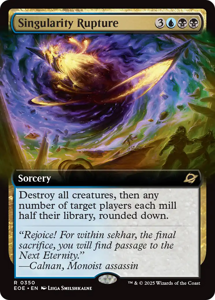 Singularity Rupture (Extended Art) [Edge of Eternities] | Good Games Adelaide SA