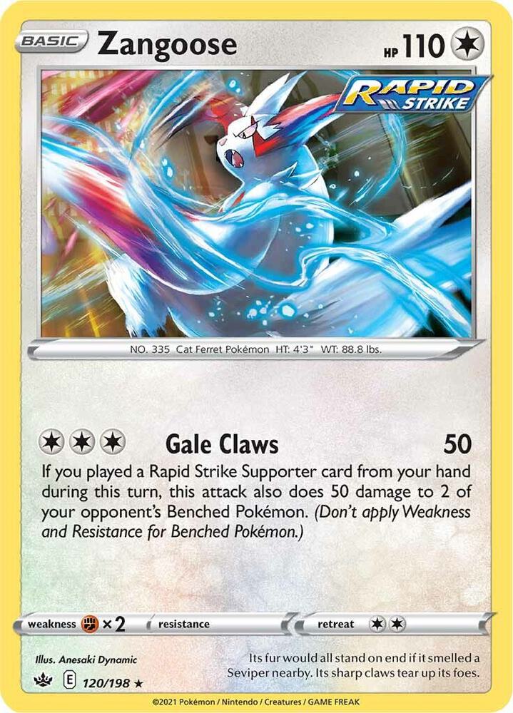 Zangoose 120/198 (SWSH06: Chilling Reign)  | Good Games Adelaide SA
