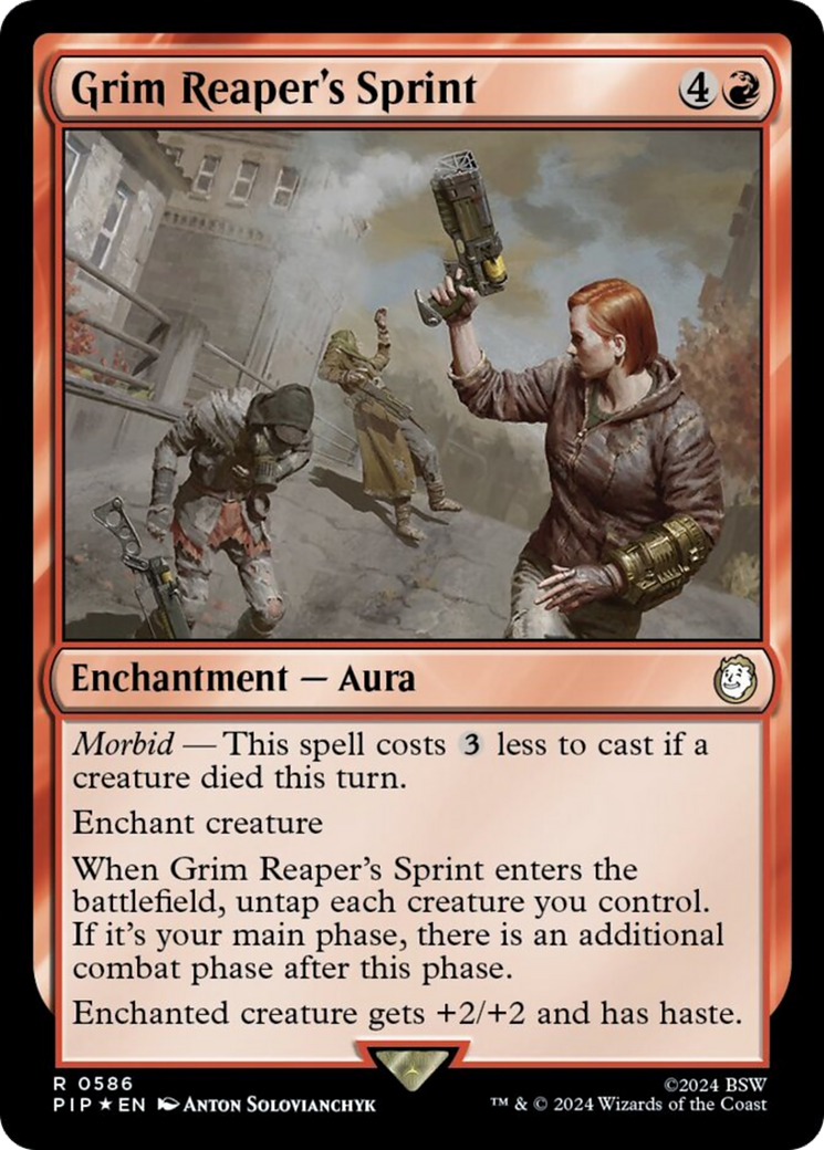 Grim Reaper's Sprint (Surge Foil) [Fallout] | Good Games Adelaide SA