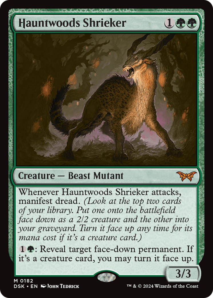 Hauntwoods Shrieker [Duskmourn: House of Horror] | Good Games Adelaide SA