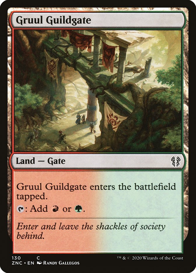 Gruul Guildgate [Zendikar Rising Commander] | Good Games Adelaide SA