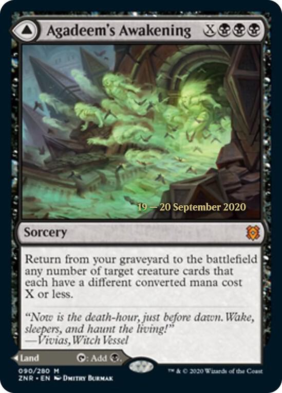 Agadeem's Awakening // Agadeem, the Undercrypt 90 (Prerelease Cards)  - PreRelease Foil | Good Games Adelaide SA