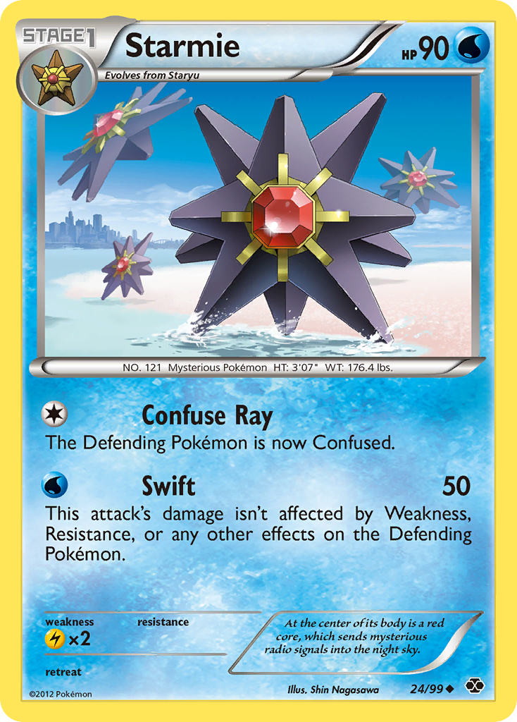 Starmie (24/99) [Black & White: Next Destinies] | Good Games Adelaide SA