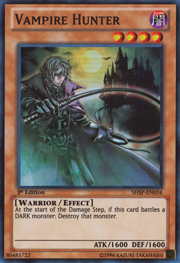 Vampire Hunter [SHSP-EN034] Super Rare | Good Games Adelaide SA