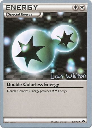 Double Colorless Energy (92/99) (American Gothic - Ian Whiton) [World Championships 2013] | Good Games Adelaide SA