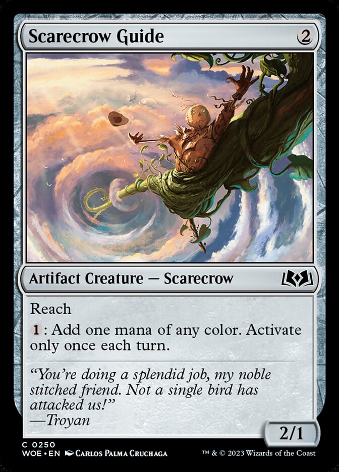 Scarecrow Guide 250 (Wilds of Eldraine)  - Foil | Good Games Adelaide SA